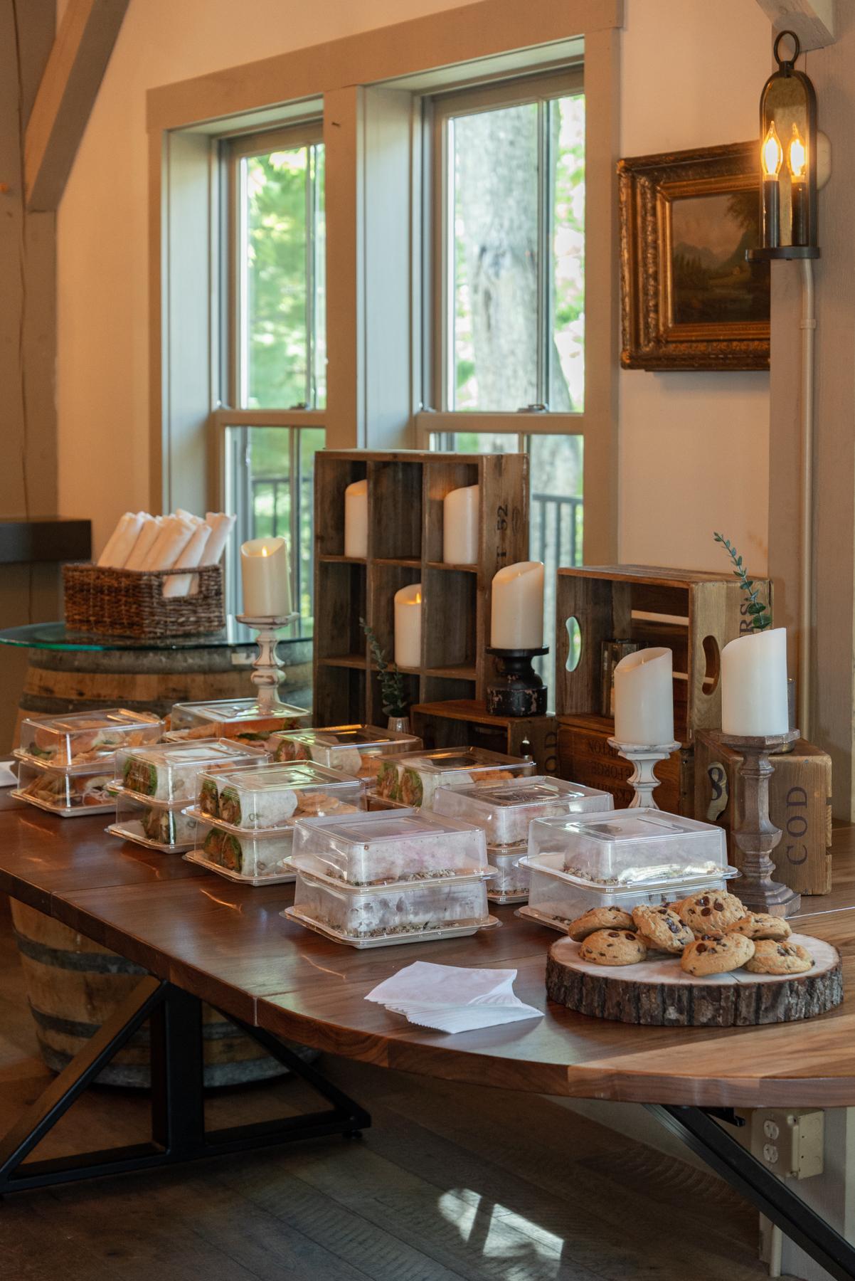 A food display