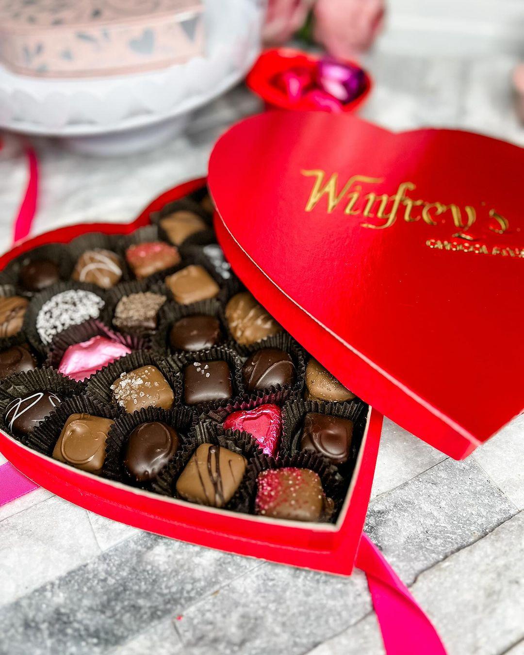 Winfrey's box of chocolates