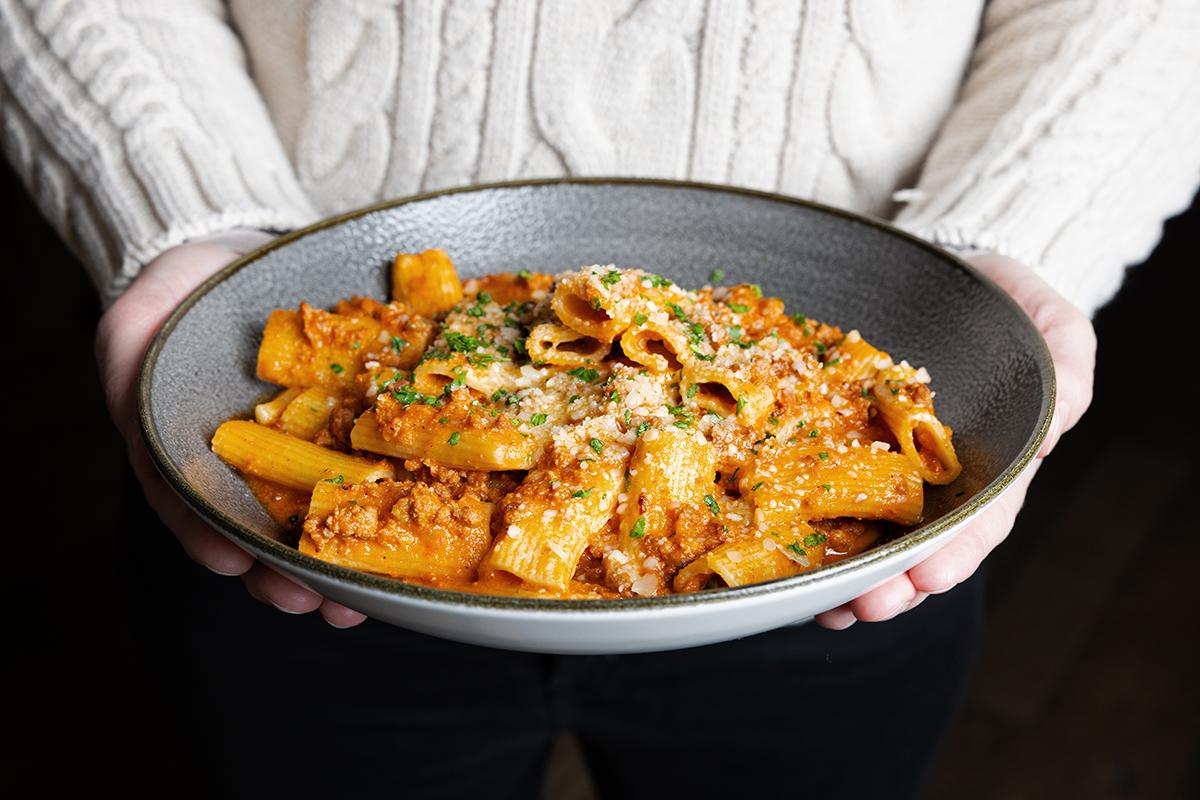 pasta bolognese entree