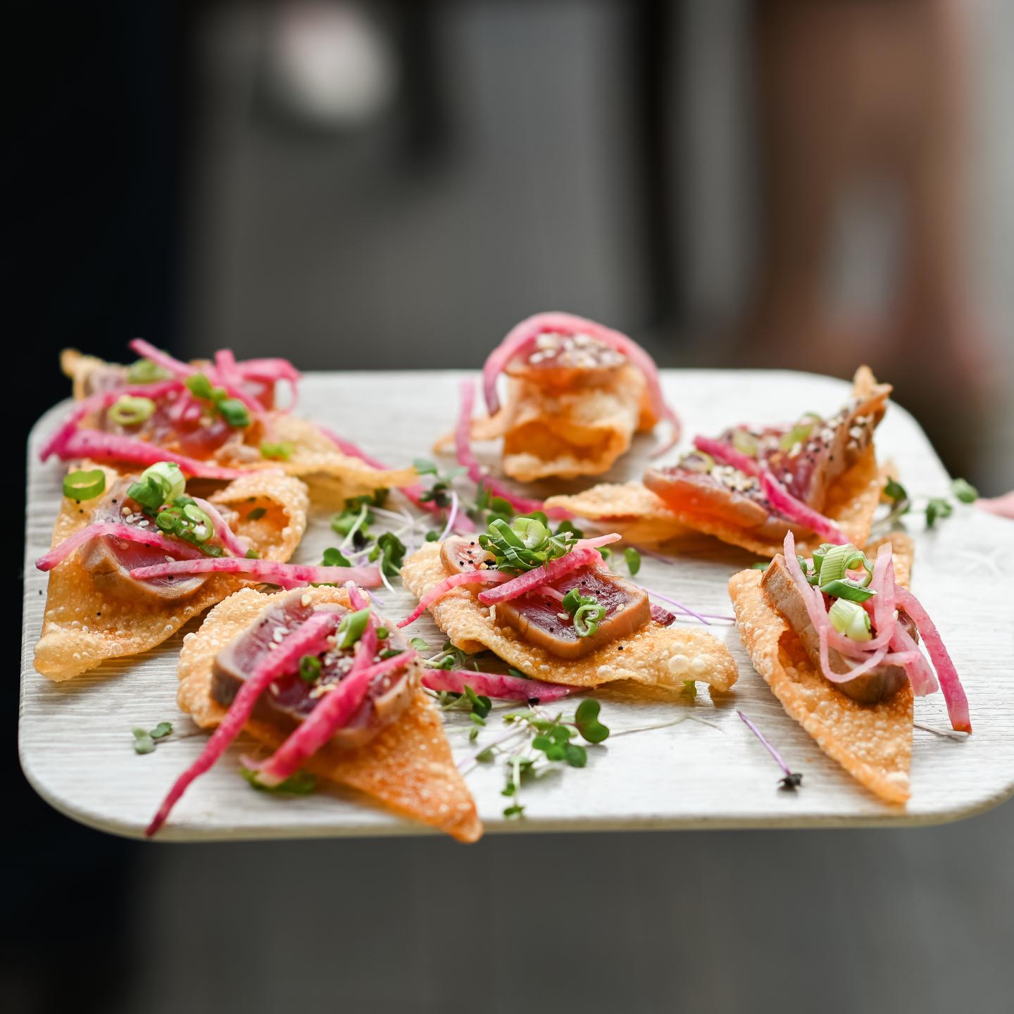 tuna tartare appetizer