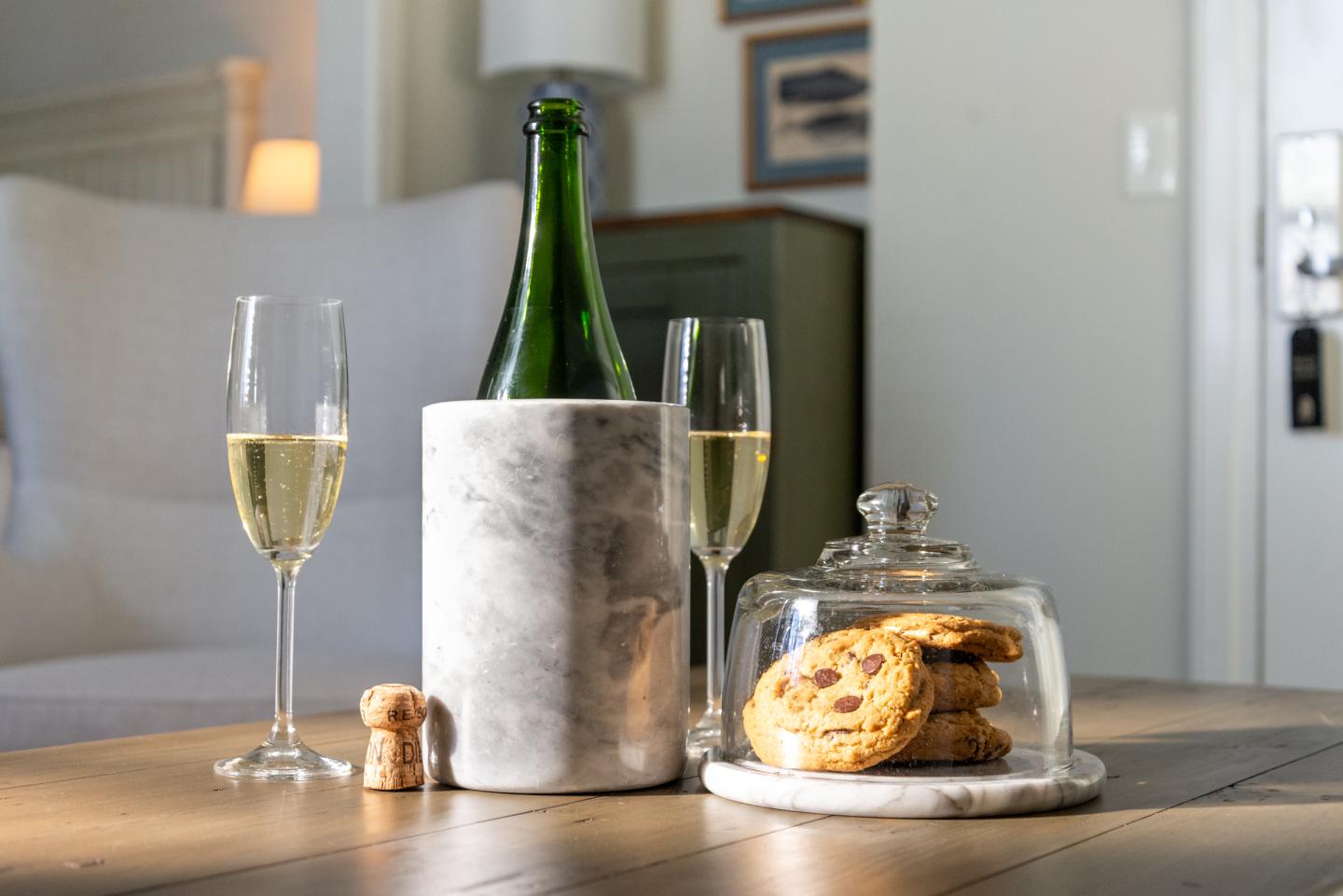 Cookies and champagne