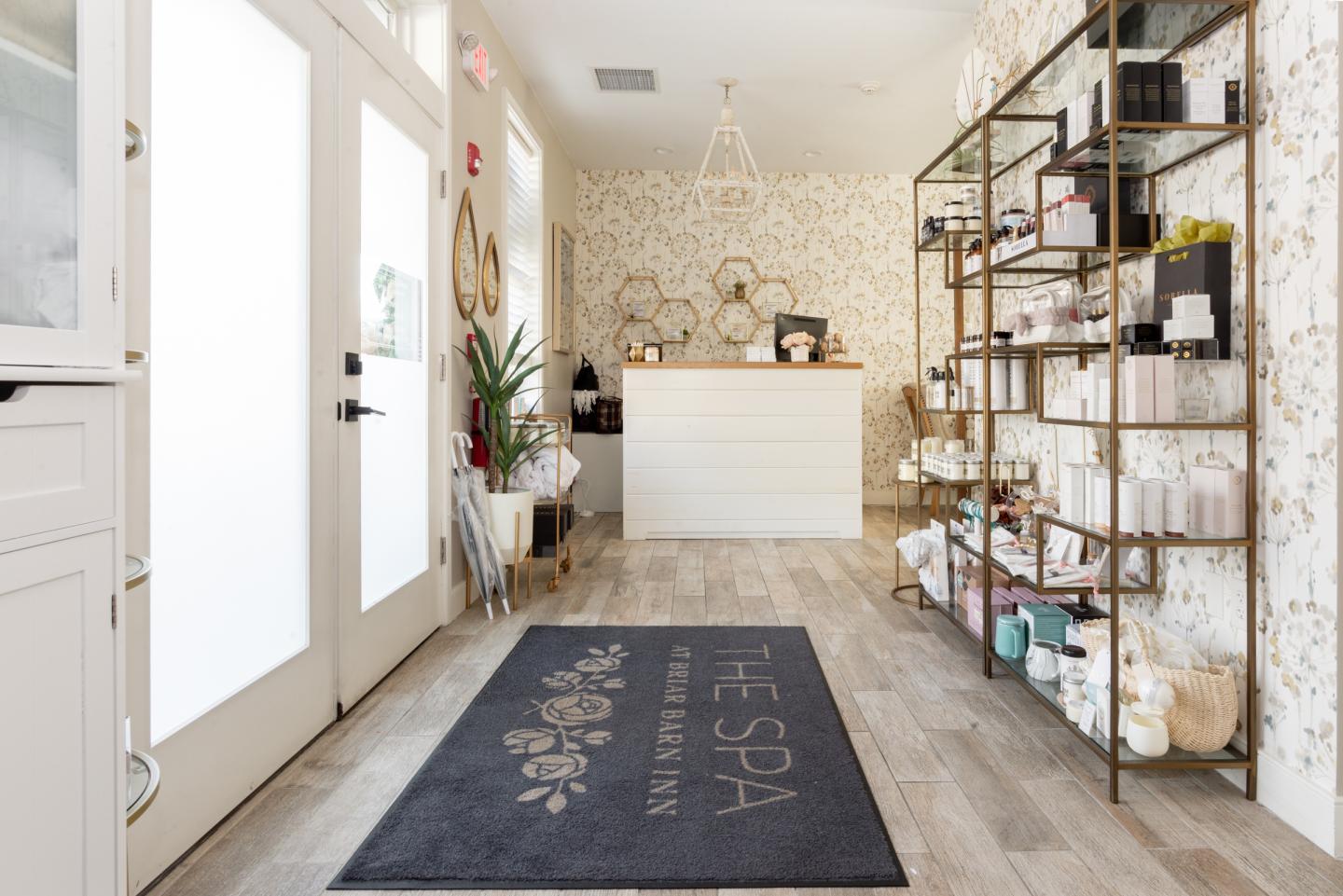spa front desk