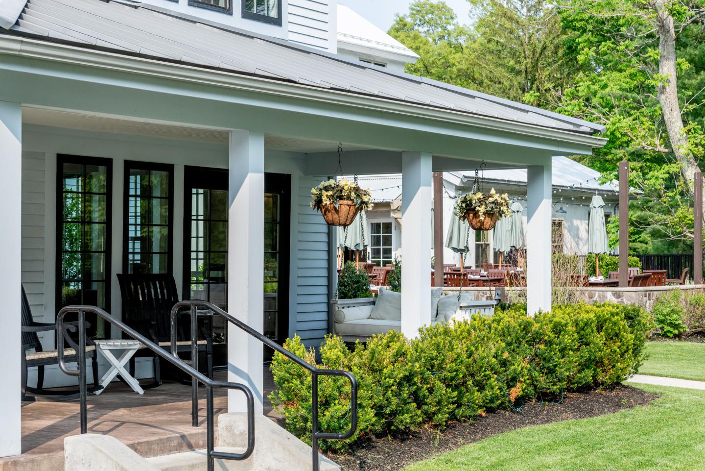 porch at briar barn inn